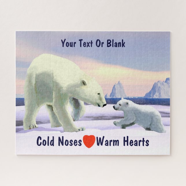 Polar Bear - Mama Nose Best Jigsaw Puzzle (Horizontal)