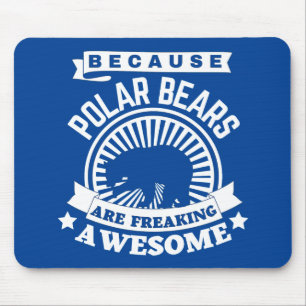 Polar Bear Mouse Pad