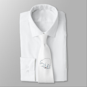 Polar Bear necktie