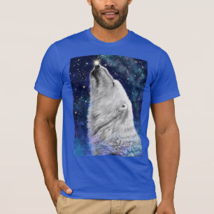 Polar Bear Night - Migned Drawing - Different - T-Shirt