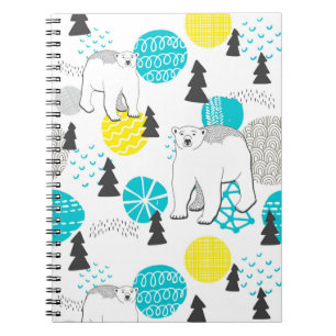 Polar bear notebook