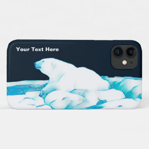 Polar Bear On Ice Case-Mate iPhone Case
