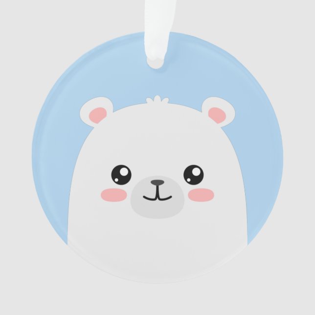 Polar bear ornament (Front)