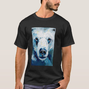 Polar Bear Painting Oil paint Painting T-Shirt