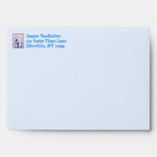 Polar Bear Party Centre Envelope