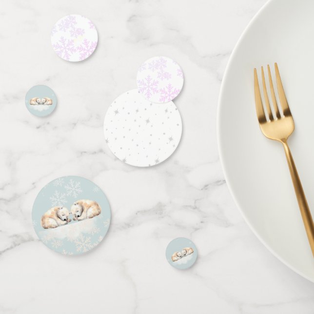 Polar Bear Party Confetti  (Group)