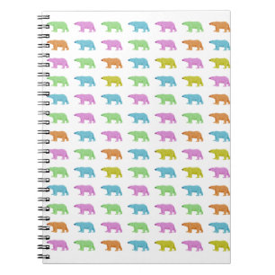 Polar Bear Pattern Notebook