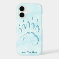 Polar Bear Paw Print