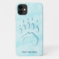 Polar Bear Paw Print