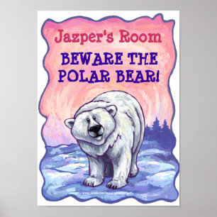 Polar Bear Personal Room Poster