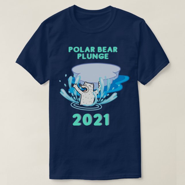 Polar Bear Plunge 2021  T-Shirt (Design Front)