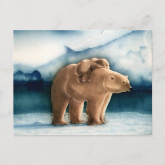 Polar Bear Postcard