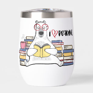 Polar Bear Reading Book