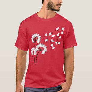 Polar Bear Shirt Dandelion Polar Bear Lover