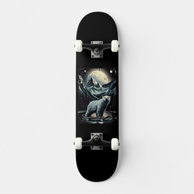 Polar Bear Skateboard (Front)