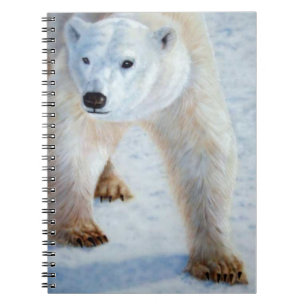 Polar Bear Spiral Notebook