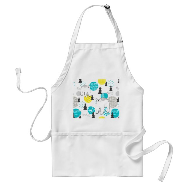 Polar bear standard apron (Front)
