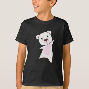 Polar Bear Teddy Bear Cute Animals Bears White For T-Shirt
