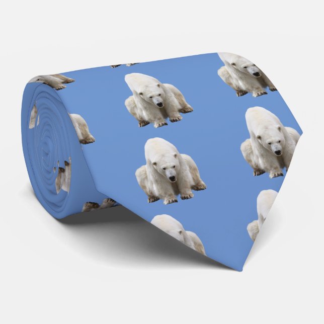 polar bear tie (Rolled)