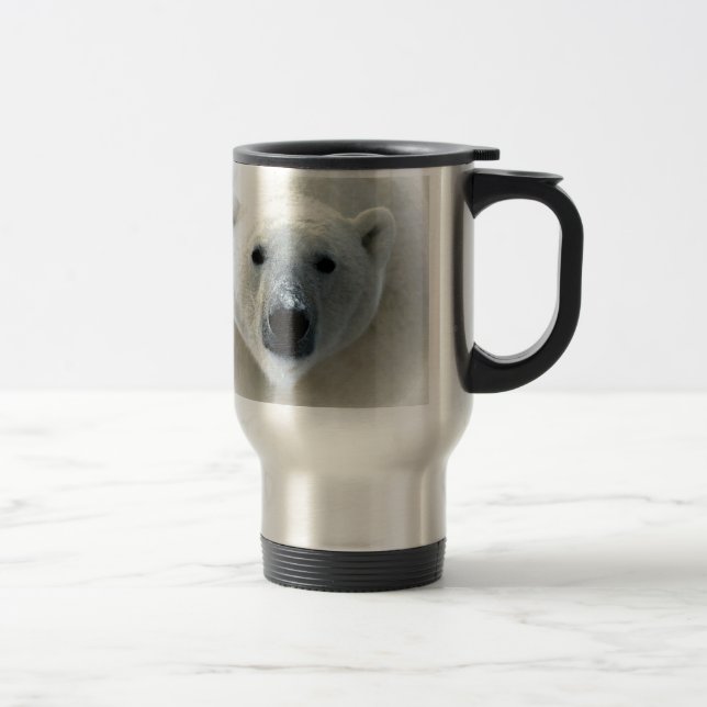 Polar Bear Travel Mug (Right)