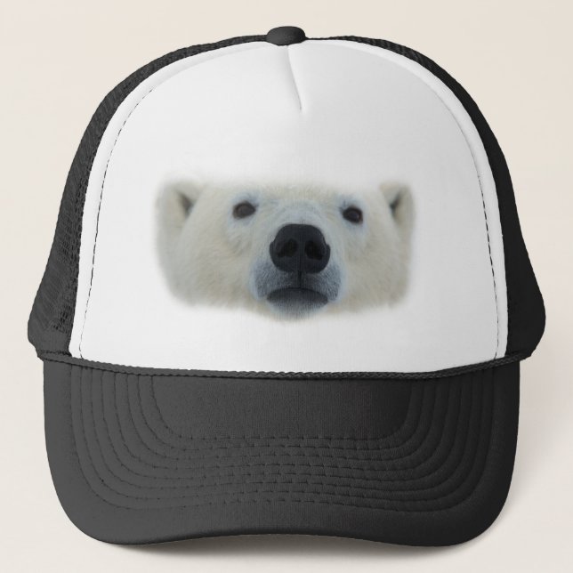 Polar Bear Trucker Hat (Front)