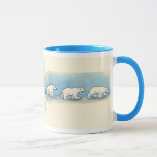 Polar Bear Walk Mug
