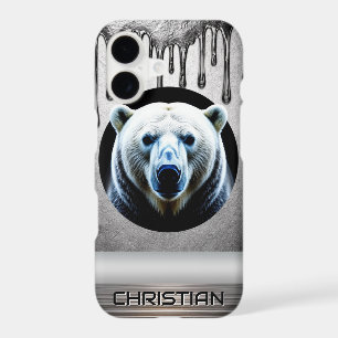 Polar Bear With Custom Name 🐻❄️