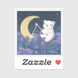 Polar Bear's Dream Fantasy Illustration