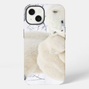 Polar Bears female and Two cubs 3 iPhone 13 Case
