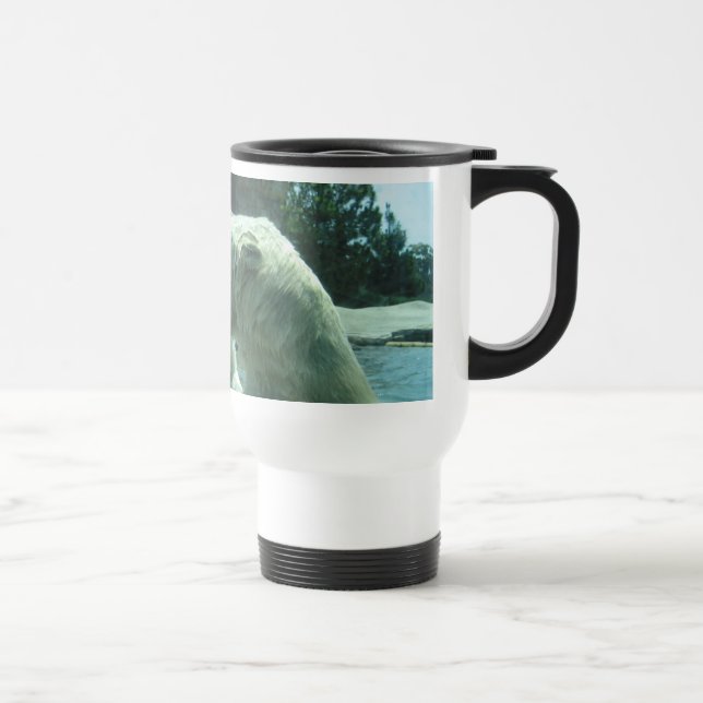 Polar bears GO GO GO Travel Mug (Right)