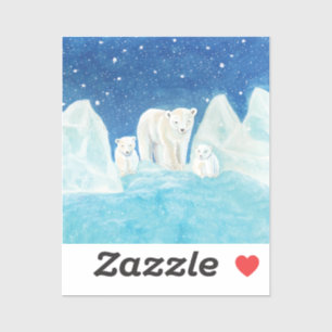 Polar Bears Illustration