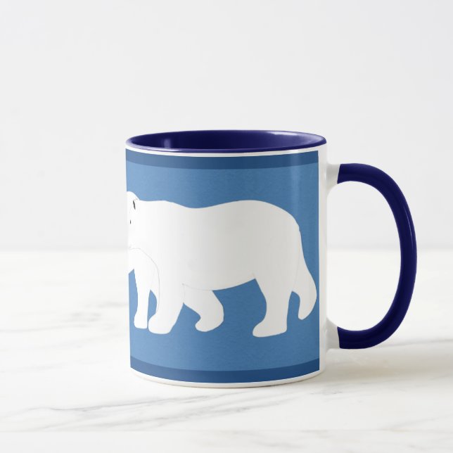 Polar Bears Mug (Right)