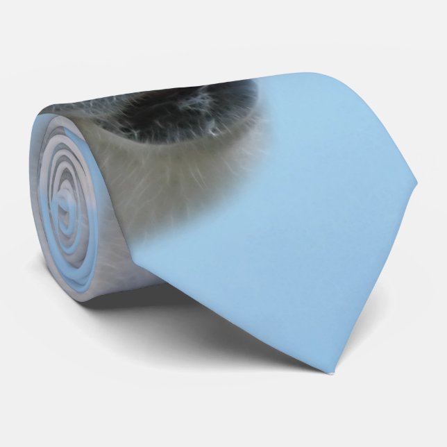 Polar bears profile tie (Rolled)