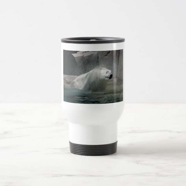 Polar Bears Travel Mug (Center)