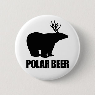 Polar Beer 6 Cm Round Badge