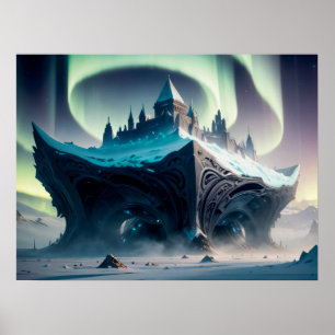 Polar Citadel build on Extraterrestrial structure Poster