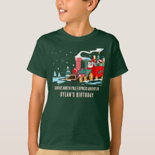 Polar Express Christmas Santa's Train Adventure T-Shirt