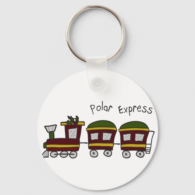 Polar Express Train Key Ring (Front)