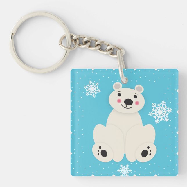 Polar Friend Key Ring (Front)