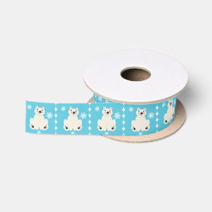Polar Friend Satin Ribbon