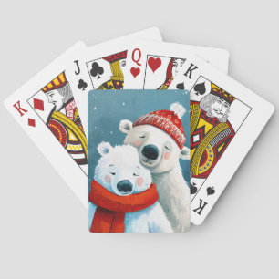 Polar Hugs Playing Cards