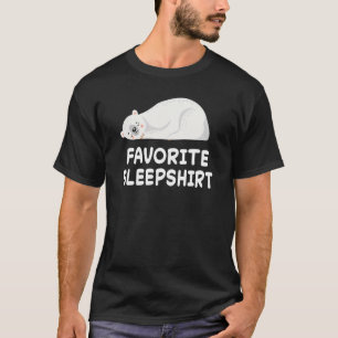 Polar Ice Bear Bears Nap Sleeping Sleep Pajama Nig T-Shirt