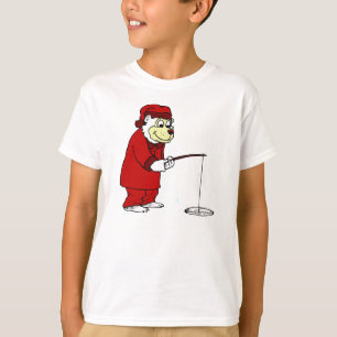Polar Ice Fishing in Pyjamas T-Shirt