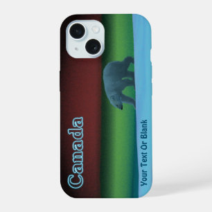 Polar Lights Polar Bear iPhone 15 Case