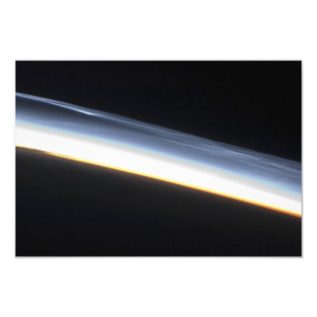 Polar mesospheric clouds photo print (Front)