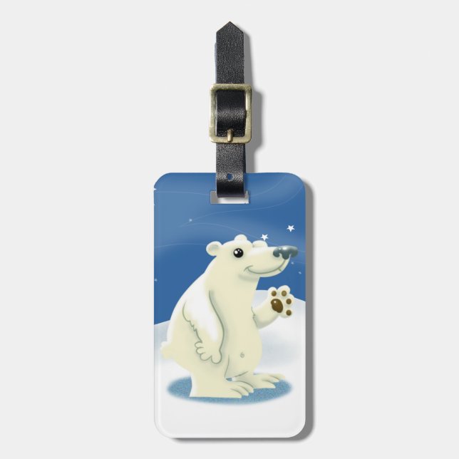 Polar Opposites Luggage Tag (Front Vertical)