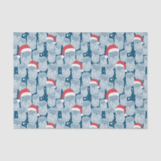 Polar Owls In Christmas Tissue Paper