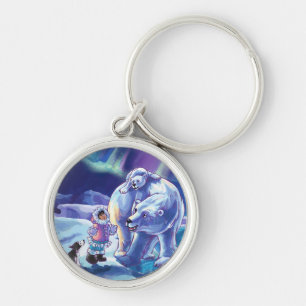 Polar Pals Key Ring