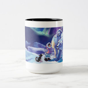 Polar Pals Two-Tone Coffee Mug