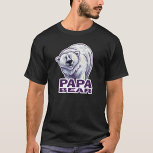 Polar Papa Bear Men's Dark Tee